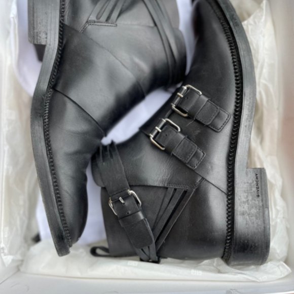 Givenchy Shoe Bottine Plate Mode Low Boot Size 39.5 - Picture 15 of 15